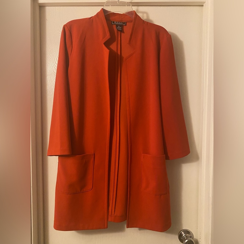 Burnt Orange Chic Jacket